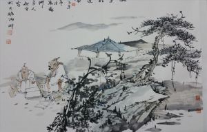 王衍平的当代艺术作品《湖中道论》