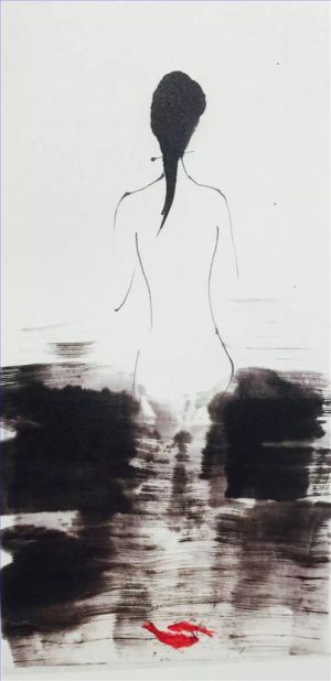 王玉林的当代艺术作品《人物画2》