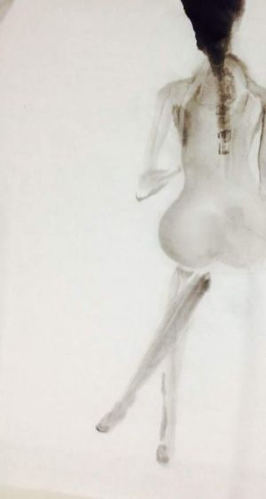 王玉林的当代艺术作品《人物画》