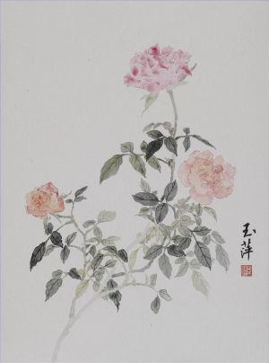 王玉萍的当代艺术作品《花朵》