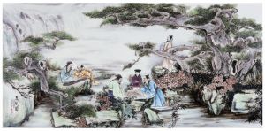 王玉清的当代艺术作品《陶瓷画8》
