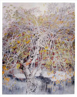 王兆富的当代艺术作品《故乡美丽的秋天》