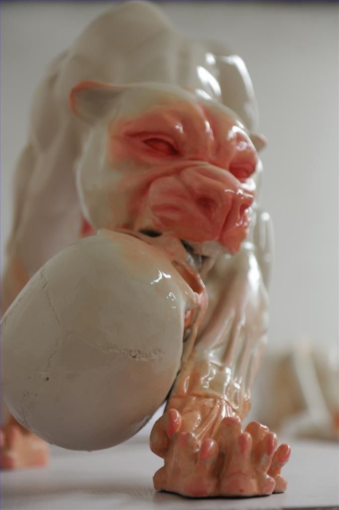 韦天瑜 当代雕塑作品 -  《无处可寻的尽头》