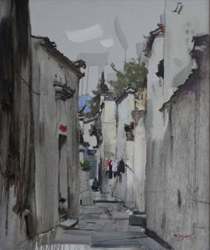 巫晓疆的当代艺术作品《老巷子》