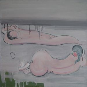 巫晓疆的当代艺术作品《两个女人》