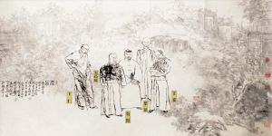 吴永良的当代艺术作品《西冷公会踪迹》
