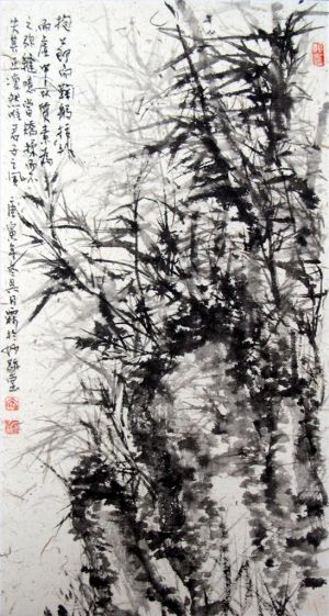 吴月霖的当代艺术作品《竹3》
