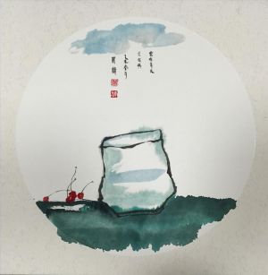 萧楠的当代艺术作品《中国传统花鸟画》
