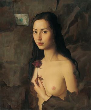 解烨的当代艺术作品《以玫瑰之名》