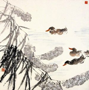 谢辉的当代艺术作品《冬季霜冻》