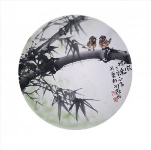 邢树安的当代艺术作品《中国传统花鸟画》