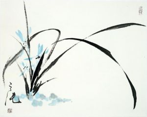 熊之纯的当代艺术作品《中国花鸟画3》