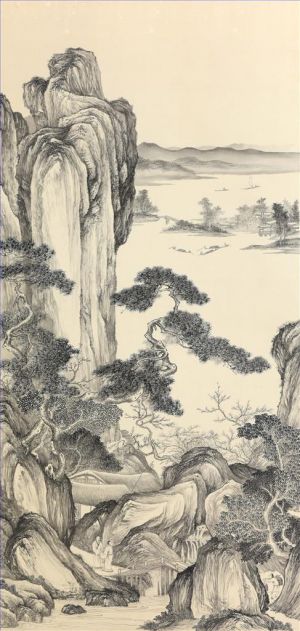 许子松的当代艺术作品《梅花山屋》