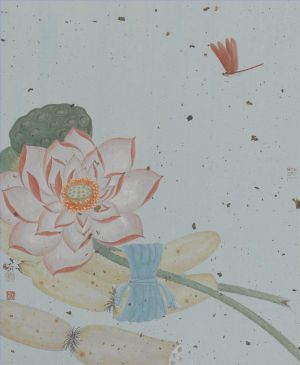 杨立奇的当代艺术作品《中国传统花鸟画》