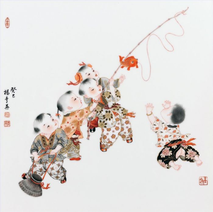 杨李英 当代各类绘画作品 -  《丰富》