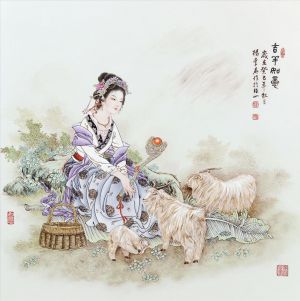 杨李英的当代艺术作品《祝你好运和幸福》