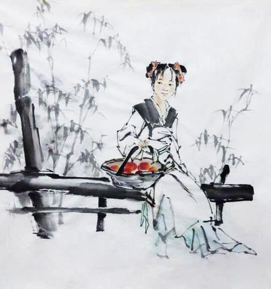 杨藩 当代书法国画作品 -  《竹之声》