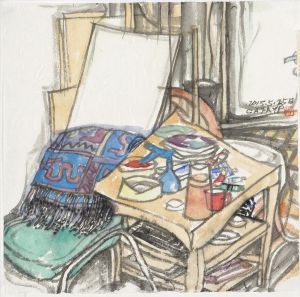 杨平的当代艺术作品《绘画工作室2》