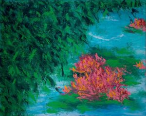 杨素珊的当代艺术作品《莲花颂》