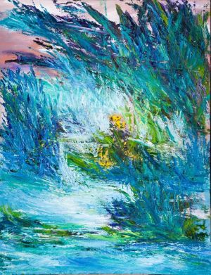 杨素珊的当代艺术作品《溪流之夏》