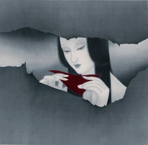 杨宇的当代艺术作品《红色的》