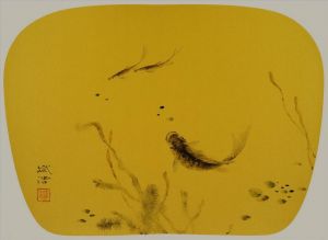 俞斌浩的当代艺术作品《自由游泳》