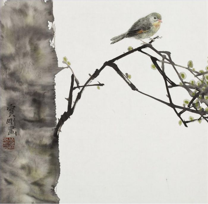 曾宝刚 当代书法国画作品 -  《中国传统花鸟画》