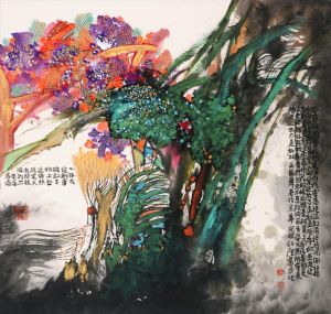 张北云的当代艺术作品《花卉与植物3》