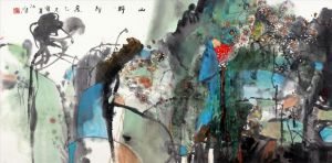 张北云的当代艺术作品《荒野印象》