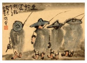 张明宇的当代艺术作品《去钓鱼2》