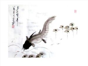 张乃成的当代艺术作品《鱼》