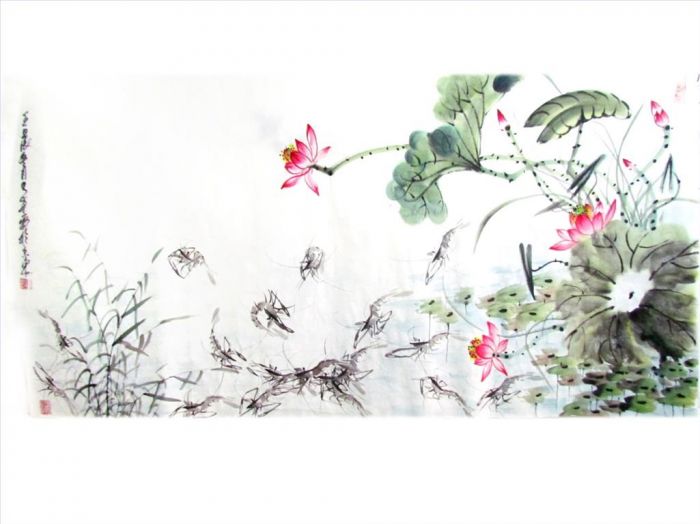 张乃成 当代书法国画作品 -  《中国传统花鸟画》