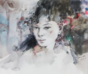 张雪的当代艺术作品《秋天的风景》