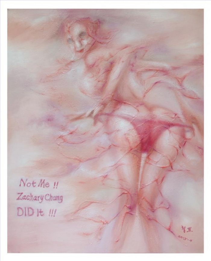 张智罡 当代各类绘画作品 -  《不是我》