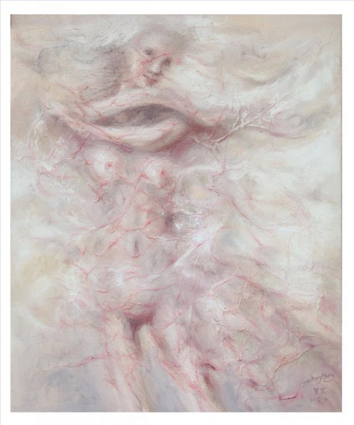 张智罡 当代各类绘画作品 -  《散落的女性身体》