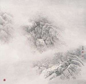 赵金鹤的当代艺术作品《奇特山上的云》