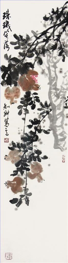 赵紫林的当代艺术作品《中国花鸟画2》