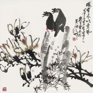 赵紫林的当代艺术作品《中国花鸟画3》