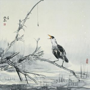 郑瑰玺的当代艺术作品《中国花鸟画7》