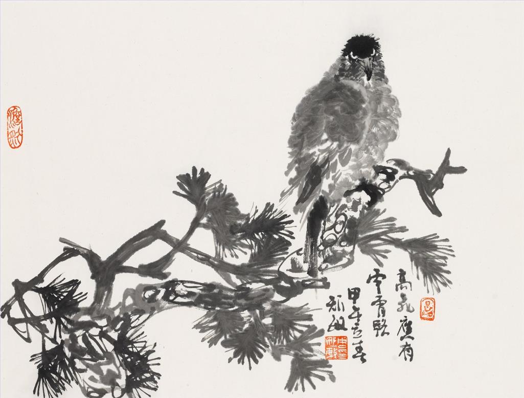 周矩敏作品《中国传统花鸟画》