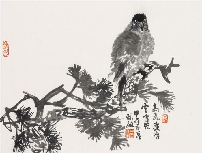 周矩敏 当代书法国画作品 -  《中国传统花鸟画》
