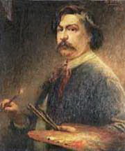 国际著名油画家 托马·库蒂尔