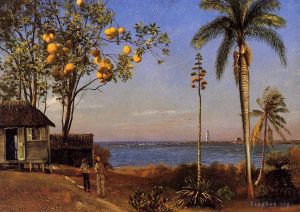 艺术家艾伯特·比尔施塔特作品《巴哈马的景色》