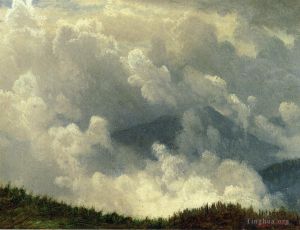 艺术家艾伯特·比尔施塔特作品《山雾》