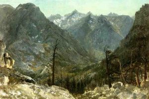 艺术家艾伯特·比尔施塔特作品《内华达山脉》