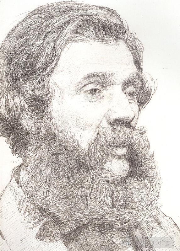 艾伯特·约瑟夫·摩尔作品《小威廉·摩尔的肖像》
