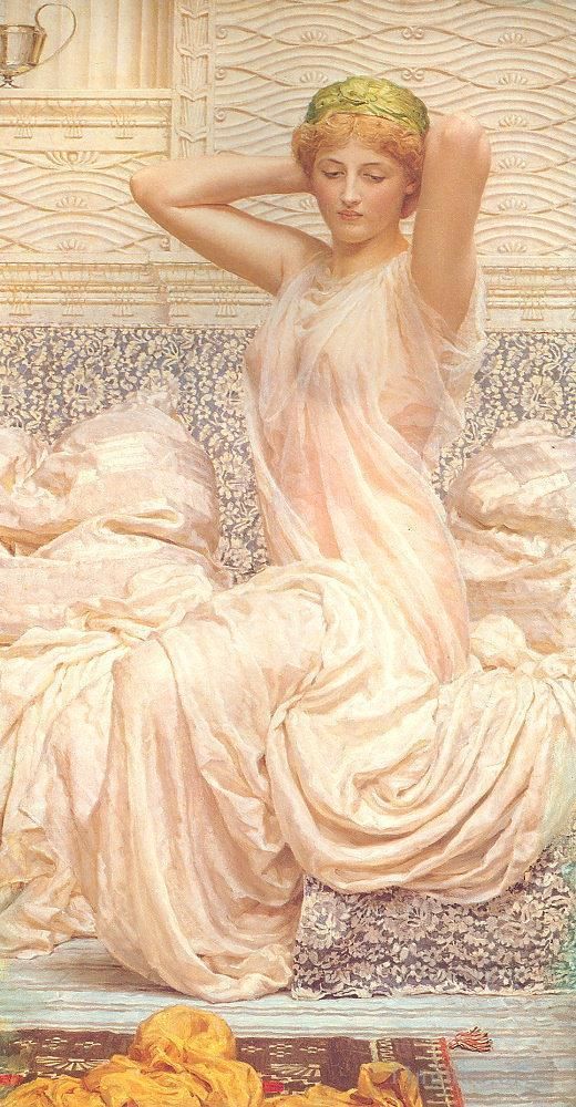 艾伯特·约瑟夫·摩尔 的油画作品 -  《银》