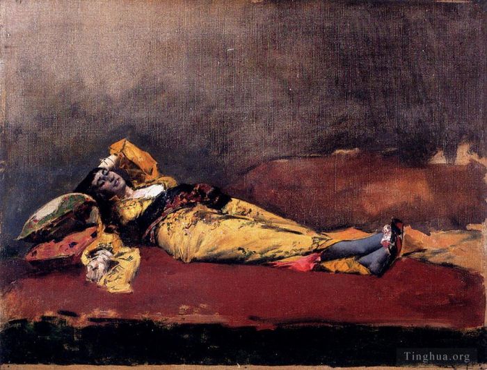 埃尔贝托·帕西尼 的油画作品 -  《阿尔米亚颜色阿兰西奥》