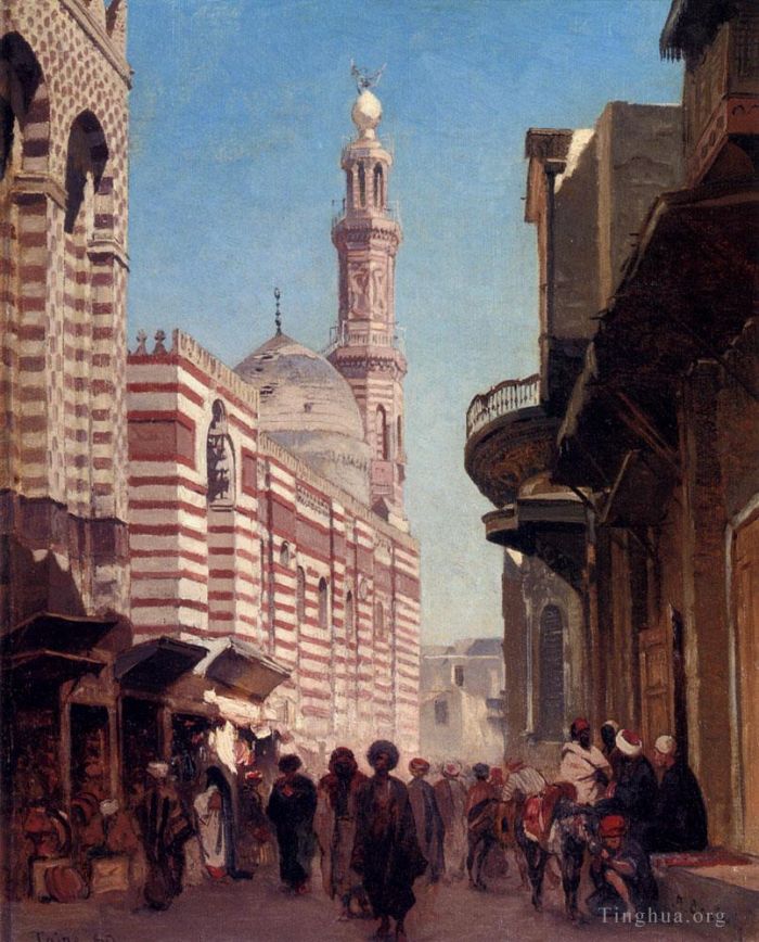 埃尔贝托·帕西尼 的油画作品 -  《开罗》