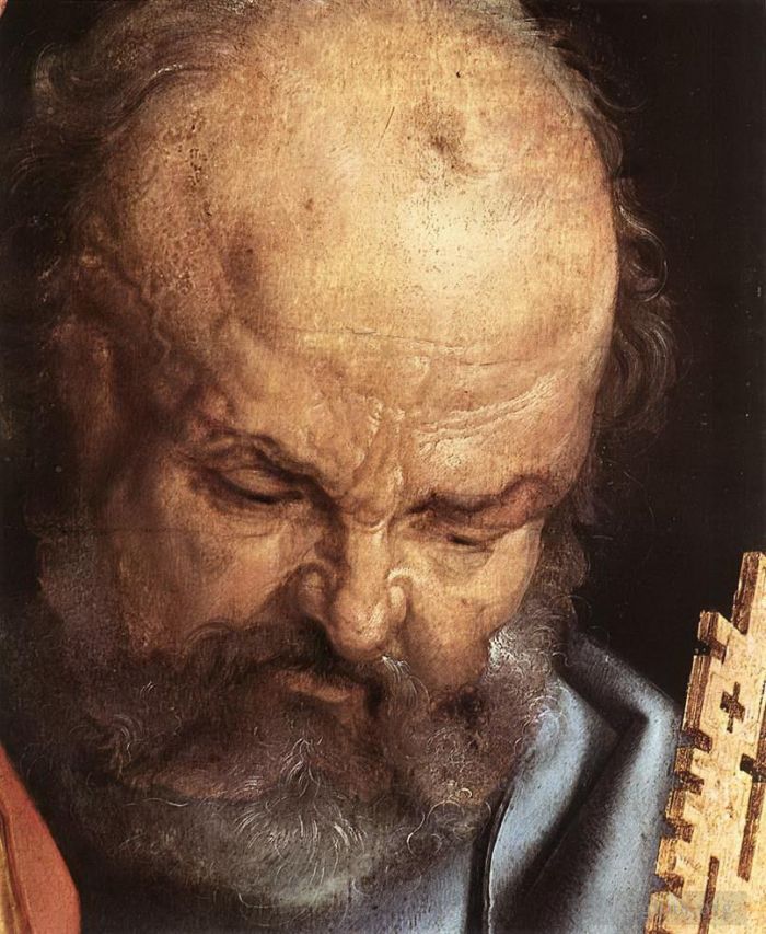 阿尔布雷特·丢勒 的油画作品 -  《圣彼得》